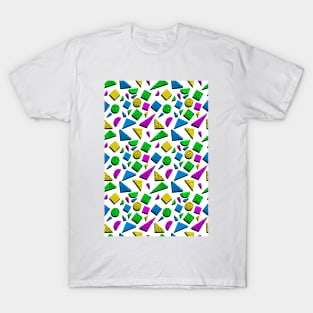 80s geometric shapes T-Shirt